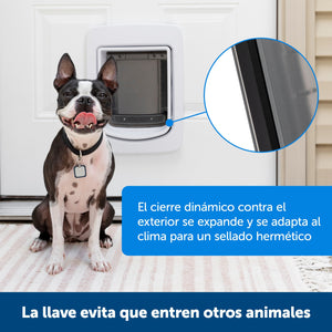 Adaptador de corriente de puerta para mascotas conectada SmartDoor