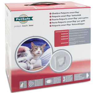 Puerta para gatos con microchip Petporte smart flap®