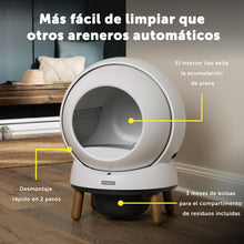 Cargar imagen en el visor de la galería, Arenero con autolimpieza ScoopFree SmartSpin™
