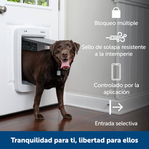Puerta para mascotas conectada SmartDoor