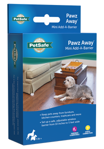 Minibarrera adicional para mascotas Pawz Away