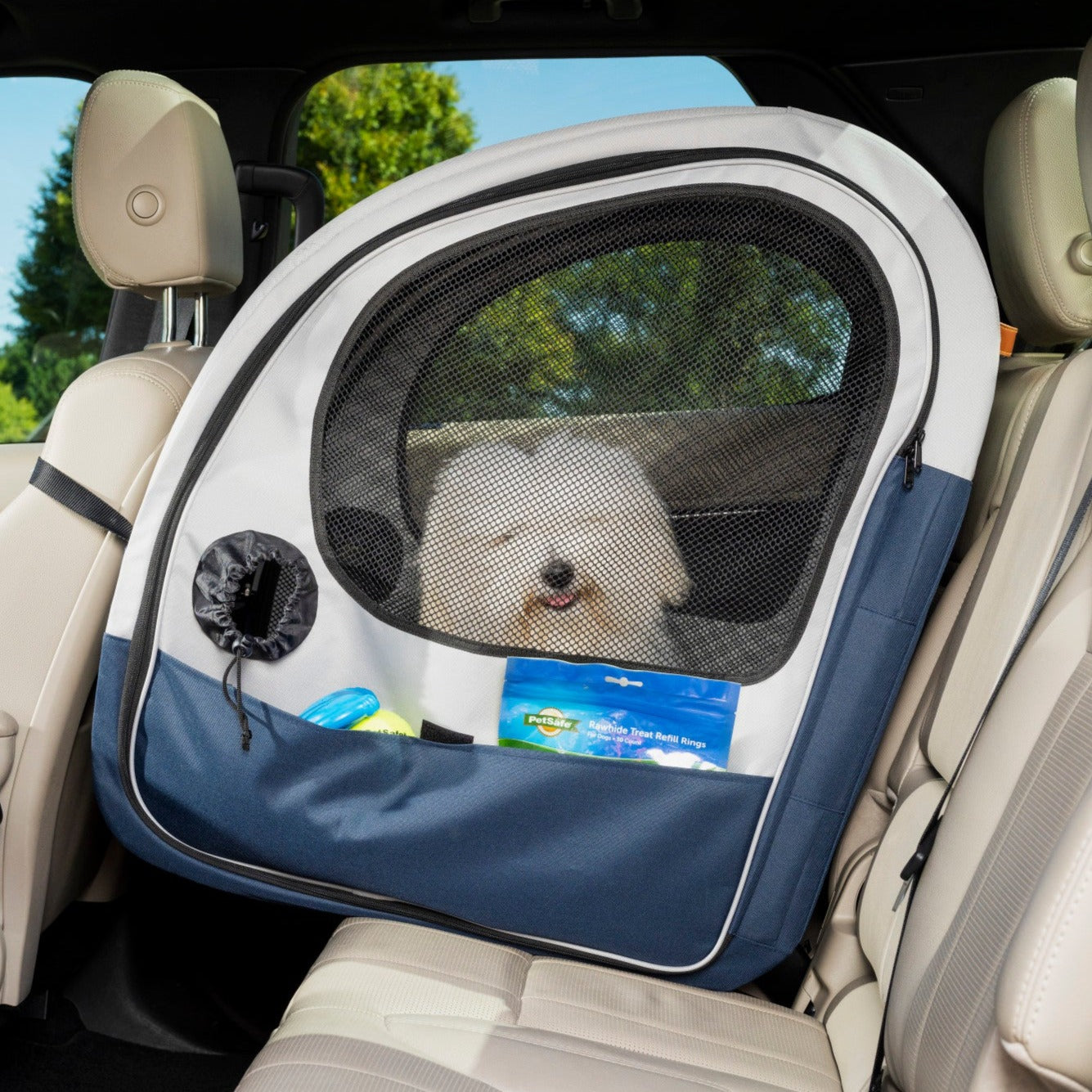 Transportines para perros para viajar en coche.