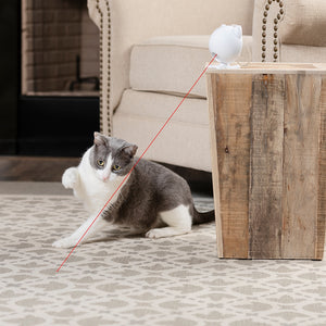 Juguete láser para gatos Dancing Dot - Juego interactivo para gatos - Dos modos de juego