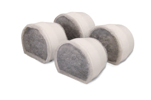 Filtros de carbón de repuesto para fuentes para mascotas de cerámica Drinkwell® (4 unidades)