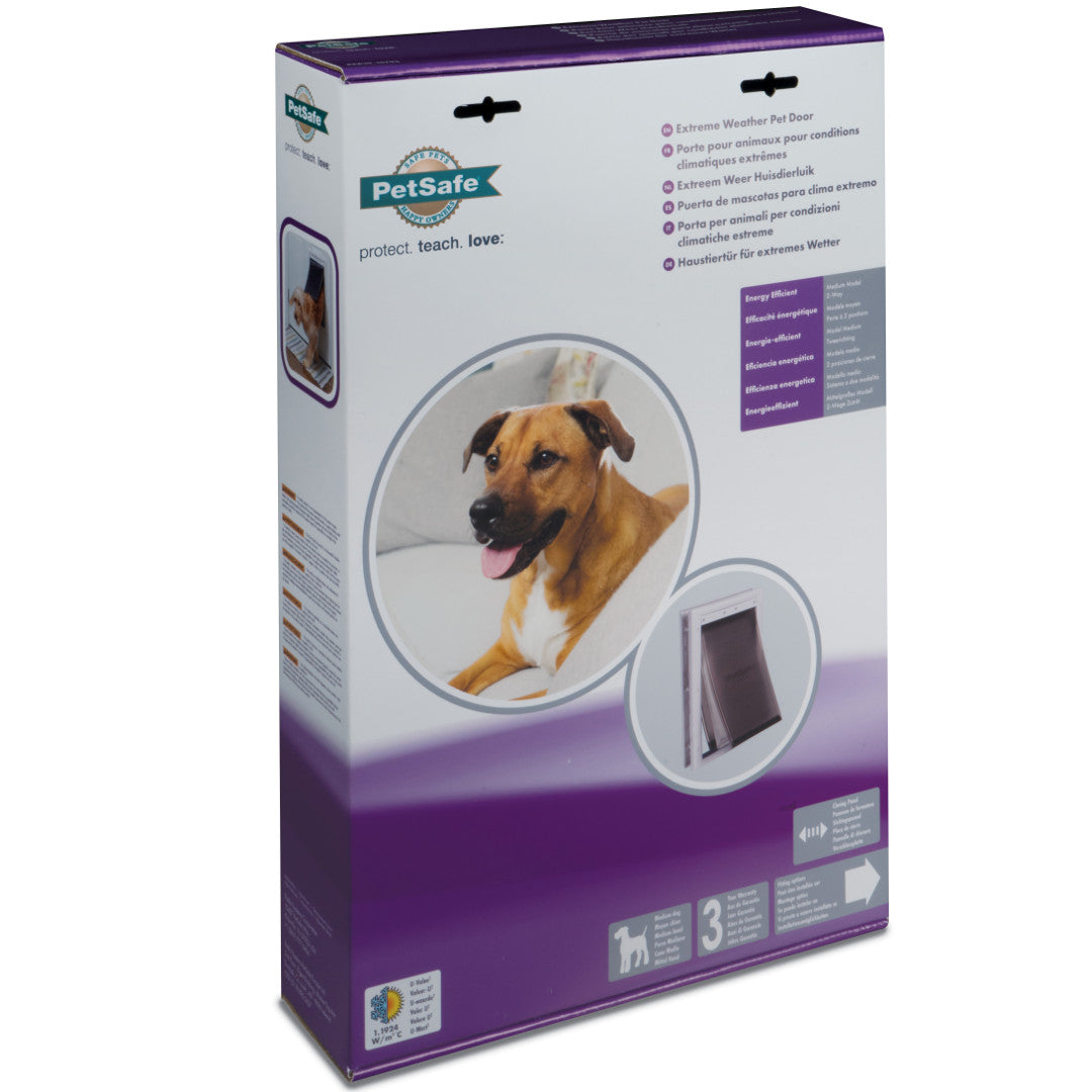Puerta para mascotas Staywell® con marco de aluminio – PetSafe® Spain